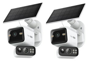(TP-Link) �e�B�[�s�[�����N TP-Link �\�[���[���d �p���`���g �Z�L�����e�B�J���� C645D KIT2�Z�b�g �h�ƃJ���� 360°��U�� ���O �H���s�v 2K 300����f AI���m �t���J���[ IP65 �o�����ʘb�y��������
