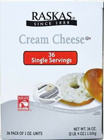 【在庫限り】【COSTCO】コストコ　【RASKAS】ラスカス クリームチーズ　ポーション　 28g×36個 CREAM　CHEESE　（冷蔵食品） 【送料無料】