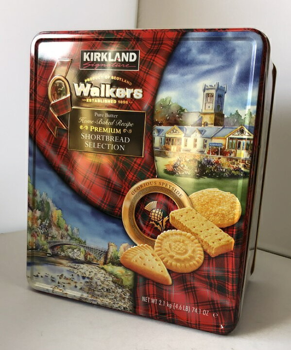 楽天市場 在庫限り Costco コストコ Kirkland カークランド ウォーカーズ プレミアムショートブレッド 2 1kg 送料無料 ファビュラス