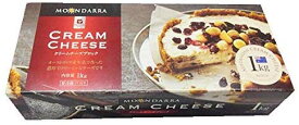【在庫限り】【COSTCO】コストコ　【Moondarra】ムーンダラー クリームチーズブロック1kg CREAM　CHEESE　（冷蔵食品） 【送料無料】