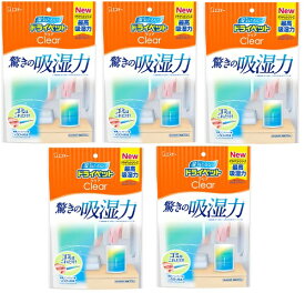 【在庫限り】【COSTCO】コストコ　【エステー】ドライペットクリア スタンドパックタイプ 吸湿量350mL 5個セット【送料無料】