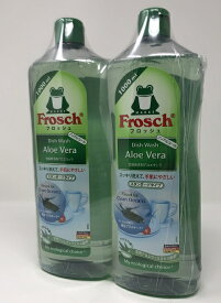 【COSTCO】コストコ【Frosch】フロッシュ　食器用洗剤 アロエベラ 1L ×2本【送料無料！】