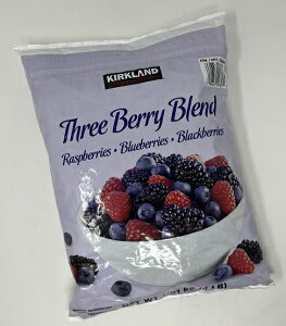 【在庫限り】【COSTCO】コストコ【KIRKLAND】（カークランド）ネイチャーズ　スリーベリーミックス(ラズベリー、ブルーベリー、ブラックベリー)　1.81kg （冷凍食品）　Natures Three Berries【送料