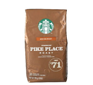 【在庫限り】【COSTCO】コストコ 【STARBUCKS】 スターバックス Pike Place(パイクプレイス)ミデアムロースト  793g コーヒー粉 珈琲粉【送料無料】