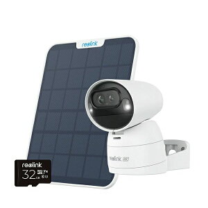 �yCOSTCO�z�R�X�g�R(Reolink)���I�����N Argus Track Wi-Fi �Z�L�����e�B�J���� 32GB SD �J�[�h���\�[���[�p�l���t���y���������z