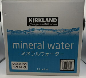 �yCOSTCO�z�R�X�g�R(Kirkland) �J�[�N�����h�@�~�l�����E�H�[�^�[�i���x�����X�j2L×12�{�i6�{����×2���j �i�y�b�g�{�g���j�y���������z