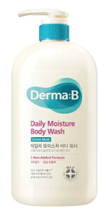 (DERMA B)ダーマB デイリーモイスチャーボディウォッシュ 1,000mL コットンムスク【送料無料】