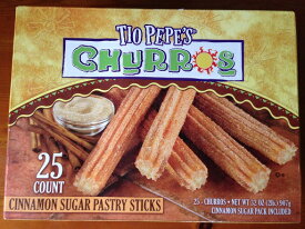 【在庫限り】【COSTCO】コストコ　冷凍 チュロス 25本 【TIO PEPE'S CHURROS ティオ ペペズ チュロス】 （冷凍食品） 【送料無料】