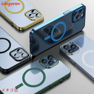iPhone �P�[�X TPU iPhone 12 13 Pro Max mini �A�C�t�H�[�� �J�o�[ �ϏՌ� �����P�[�X MagSafe�Ή� ���΋z�� ���h�~ �r�W�l�X �V���v�� �ȒP