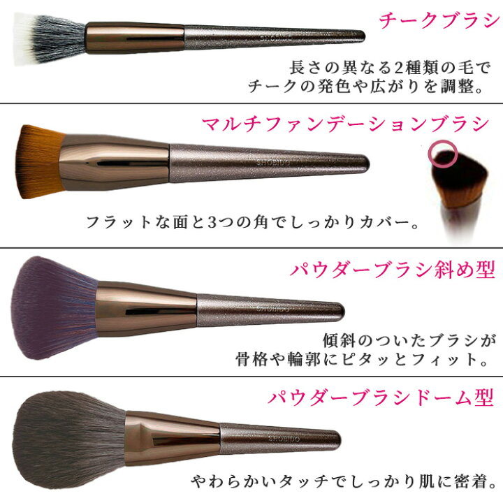 アイシャドウブラシ メイクブラシ 両方 ふわふわ 大小 アイシャドウブラシ 密着 しっかりフィット 涙袋 シリーズ のせやすい パウダー アイブロウ 揃える かわいい 203768EN makeupbrush ファブリックアンドキュート
