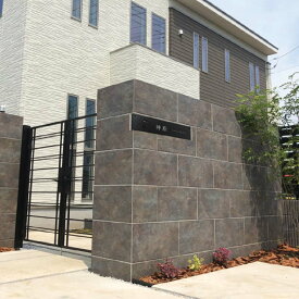 美濃クラフト 表札 おしゃれ ステンレス 外構 エクステリア 美濃クラフト 壁面埋込式の表札 wallart ウォールアート LEDインターホンカバーサイン