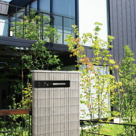 美濃クラフト 表札 おしゃれ ステンレス 外構 エクステリア 美濃クラフト 壁面埋込式の表札 wallart ウォールアート インターホン・ポストカバーサイン