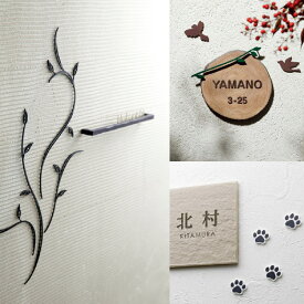 美濃クラフト 玄関 エクステリア 表札 パーツ 装飾 ワンポイント 表札 庭 エントランス 美濃クラフト Decoration デコレーション