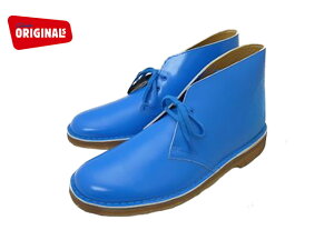 CLARKS / N[NX DESERT BOOT / fU[gu[c STYLE NO. 20352804 COBALT PATENT / Rogpeg MENS / Y yUKKiz