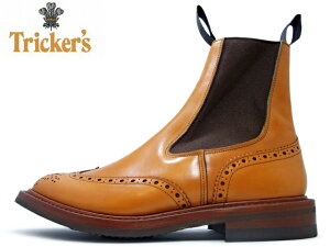 gbJ[Y TChSA Tricker's Tricker's / gbJ[Y SIDE GORE BOOTS / TChSAu[c m2754 ACON ANTIQUE / G[R AeB[N DAINITE SOLE / _CiCg\[ EBO`bv