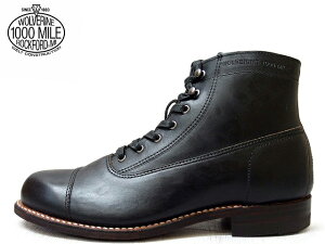 E@ 1000}Cu[c Eo WOLVERINE 1000MILE BOOTS WO5292 bNtH[h ubN z[EBА NGNZU[ Made in USAY u[c men's boots