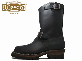 ウエスコ ボス エンジニアブーツ Wesco CUSTOM BOSS 7709100 カスタム ボス 9インチ BLACK ブラック ブラウンソール