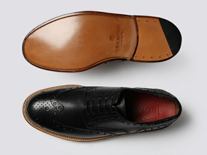 楽天市場】グレンソン 靴 GRENSON ARCHIE アーチー ウィングチップ 