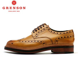 グレンソン 靴 GRENSON ARCHIE アーチー ウィングチップ 110006 TANメンズ ビジネス