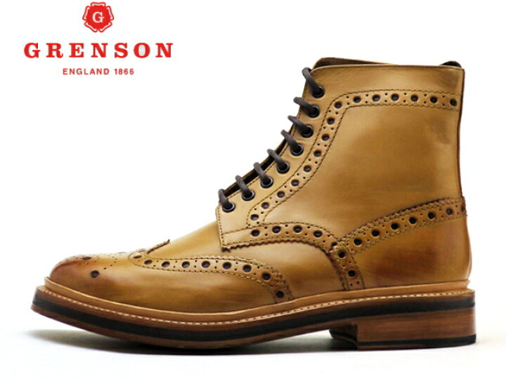 グレンソン（GRENSON） アンクルブーツ WYETH 8G