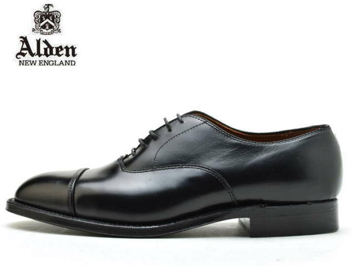 オールデン Alden 971 ストレートチップ カーフレザー 黒 27.5cm