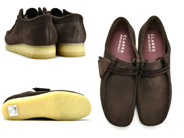 楽天市場】クラークス ワラビー ロー CLARKS WALLABEE UK規格 26156606 