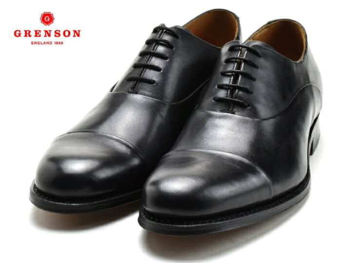 楽天市場】グレンソン GRENSON BERT BLACK CALF 111893 バート 