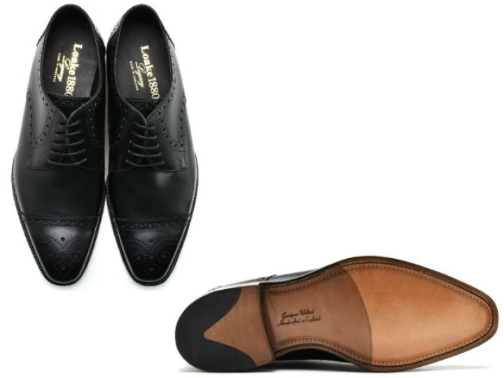 楽天市場】ローク ストレートチップ Loake DERWENT ブラック メンズ 