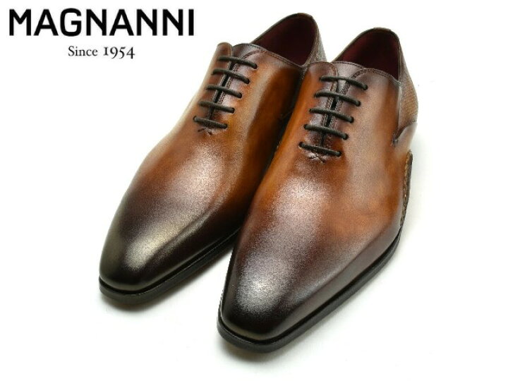 楽天市場】マグナーニ ホールカット プレーントゥ MAGNANNI 19564 