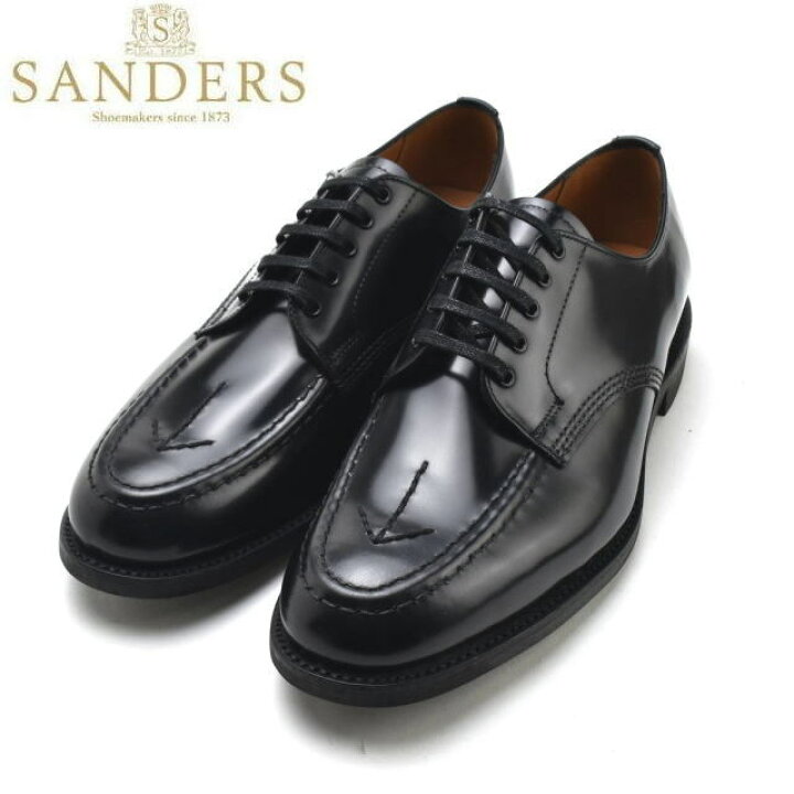 楽天市場】サンダース 靴 Uチップ SANDERS MILITARY BROAD-ARROW APRON 