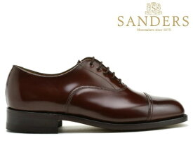 サンダース 靴 ストレートチップ SANDERS 9802T ブラウン メンズ ビジネス