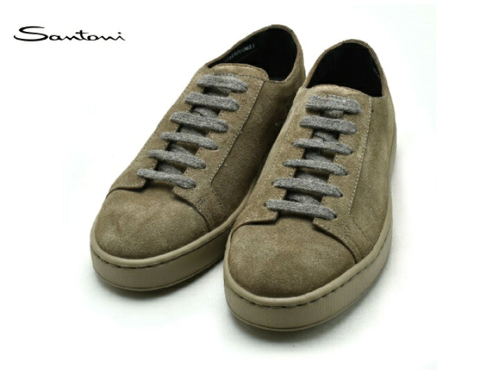 楽天市場】サントーニ Santoni スニーカー 20842 ブラウン メンズ 