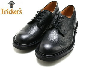 gbJ[Y Xg[g`bv }gbN M6896 Tricker's MATLOCK SCOTCH GRAIN BLACK R}h\[