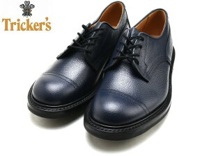 gbJ[Y Xg[g`bv }gbN M6896 Tricker's MATLOCK SCOTCH GRAIN NAVY@R}h\[
