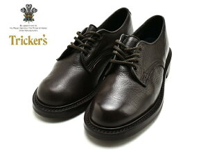 �g���b�J�[�Y �����_ TRICKER'S LINDA PLAIN DERBY SHOE L5655 ���f�B�[�X �h���X�V���[�Y �v���[���g�D �_�[�N�u���E�� ��