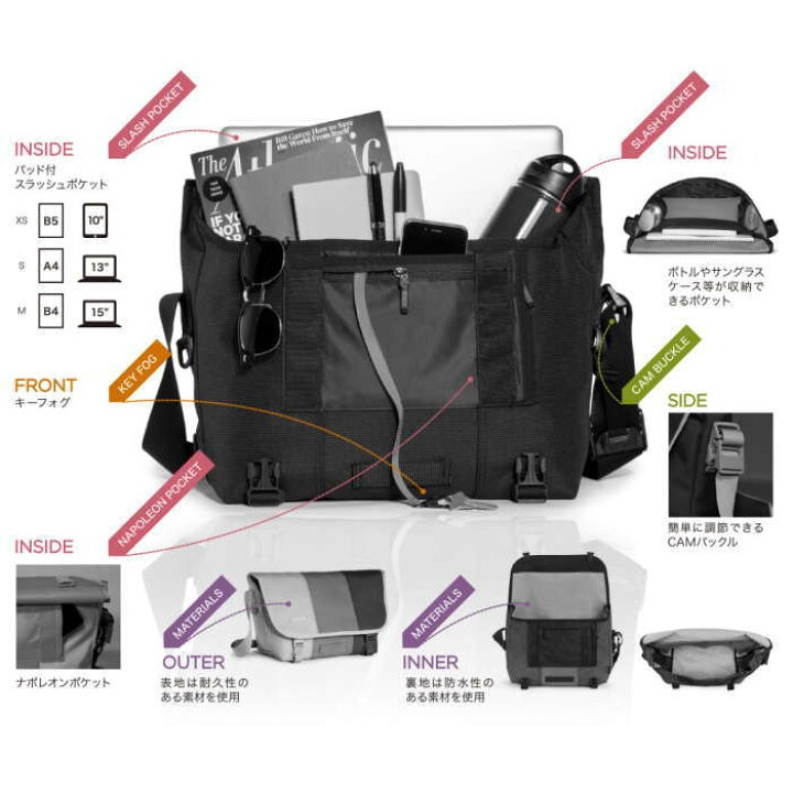 楽天市場】TIMBUK2 ティンバック2 クラシックメッセンジャー S メンズ 