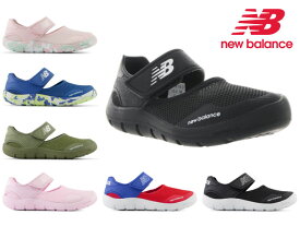 ニューバランス キッズ サンダル 208 new balance YO208 子供靴 水遊び 川遊び 海 ブラック ピンク ブルー レッド カーキ NB