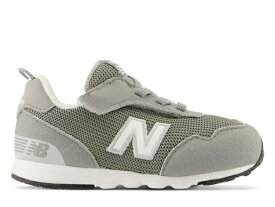 ニューバランス キッズ スニーカー 515 new balance NW515 ベビー 子供靴 入園 運動会 ファーストシューズ ブラック グレー パープル NB