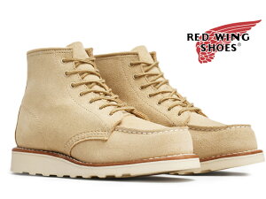 【交換送料無料】 レッドウィング RED WING クラシックモック CLASSIC MOC 3328 クリーム・アビリーン 正規取扱品 レディース