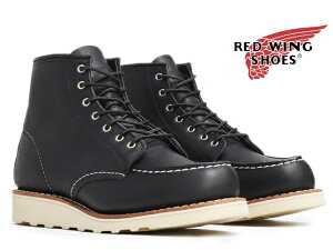 【交換送料無料】 レッドウィング RED WING クラシックモック CLASSIC MOC 3373 ブラック・バウンダリー 正規取扱品 レディース