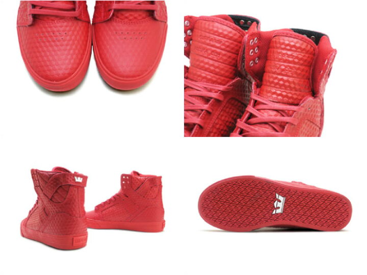 楽天市場】スープラ SUPRA スカイトップ レッド SKYTOP 08003-600 