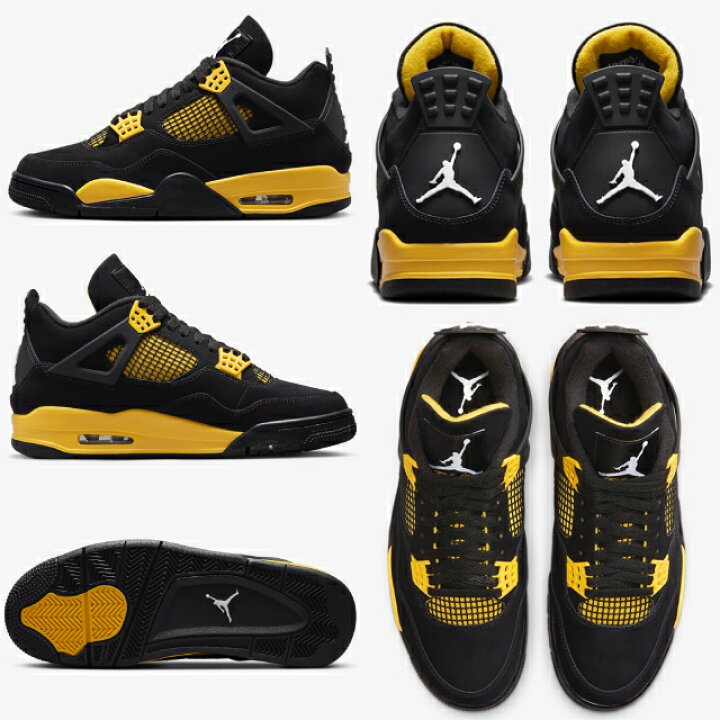 楽天市場】ナイキ エア ジョーダン 4 レトロ サンダー NIKE AIR JORDAN 
