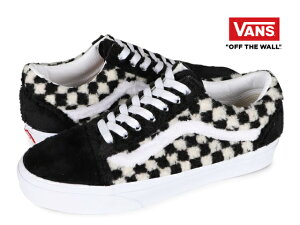 oY I[hXN[ VANS OLD SKOOL SHERPA CHECKERBOARD BLACK VN0A5KRF95A1 Y fB[X Xj[J[