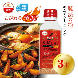 【スーパーセール15%OFF】【ファーチェフーズ直販】ファーチェ キムチシーズニングHOT 3本セット 保存料・着色料不使用 白菜 キムチ 韓国 自家製 カクテキ オイキムチ 漬け物 鍋 チゲ 激辛 唐辛子 花椒 キャンプ アウトドア 【ファーチェフーズ】【送料無料】