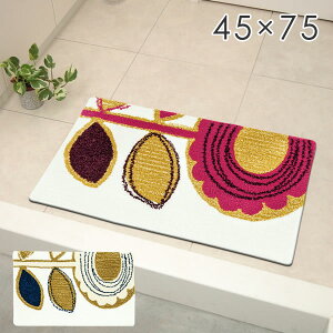 �T���t�����[�}�b�g�@SUN FLOWER MAT�@45×75cm�@�X�~�m�G�@�f�U�C�����C�t DESIGN LIFE cup5