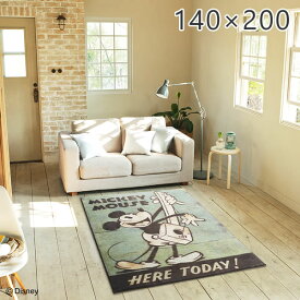 ディズニー ラグ ミッキー ミュージックラグ MICKEY Music RUG DRM-1034 約140×200cm スミノエ cup5