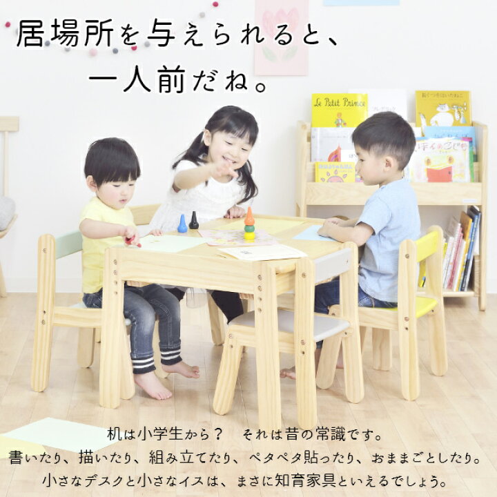 楽天市場】キッズデスク キッズチェア セット norsta ノスタ ラージ 
