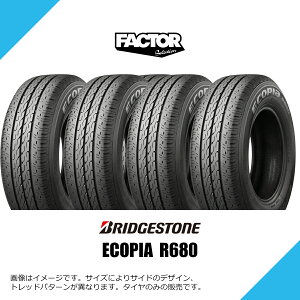 145/80R12 80/78N LT �u���a�X�g�� �G�R�s�A R680 �T�}�[�^�C�� �ă^�C�� BRIDGESTONE ECOPIA R680 145/80-12 [LVR89536] 1�{ / 2�{�Z�b�g / 4�{�Z�b�g