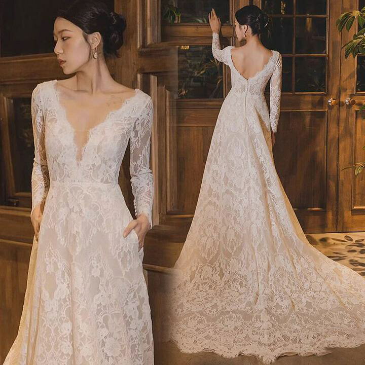 楽天市場】ウェディングドレス【着後レビュー特典】華やかでゴージャス  