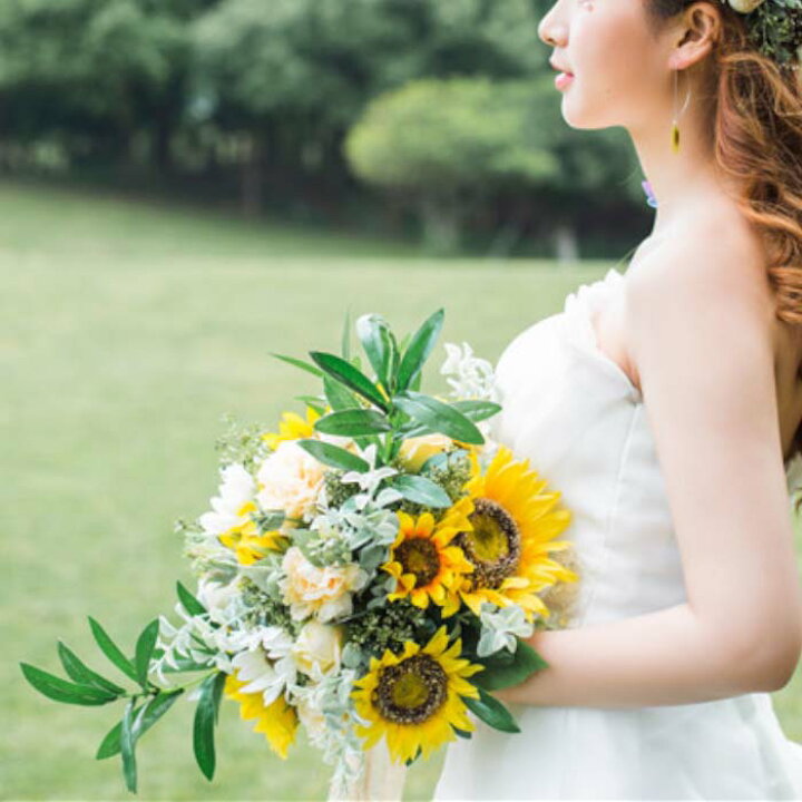 市場 ひまわり 結婚式 同時購入 花 ブーケ 造花 チーフ 胸 送料無料 新郎 半額 ウェディング用 お揃い ブーケブートニアセット 市場 ひまわり 結婚式 同時購入 花 ブーケ 造花 チーフ 胸 送料無料 新郎 半額 ウェディング用 お揃い ブーケブートニアセット